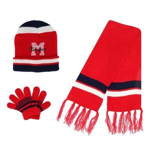 Heat Trendz Boy's One Size Fits Most Sport Soccer Hat Gloves and Scarf Winter